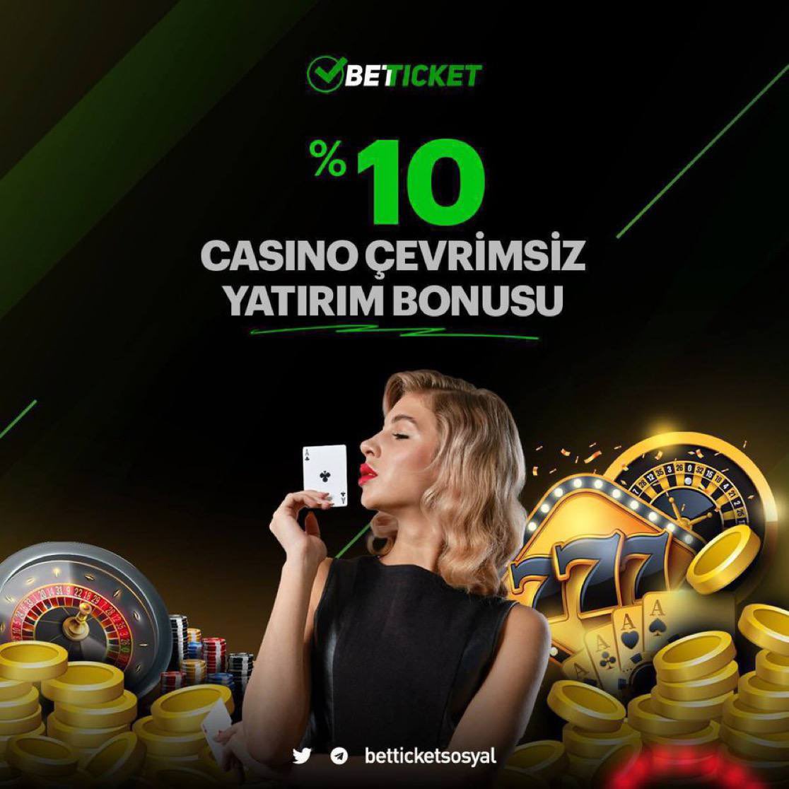 🎁 Çevrim Yok, Nakit Hediye !

✅ Her Gün "0 ÇEVRİM" %10 Casino Yatırım Bonusu !

📲 ws.tc/betticketgiris