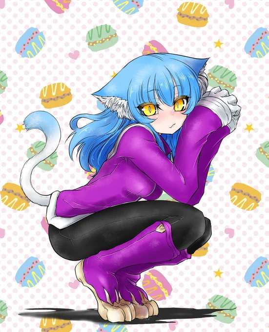 今年も猫です。宜しくお願いします
#オリジナル
 #猫の日
#双子の死神に恋する話 