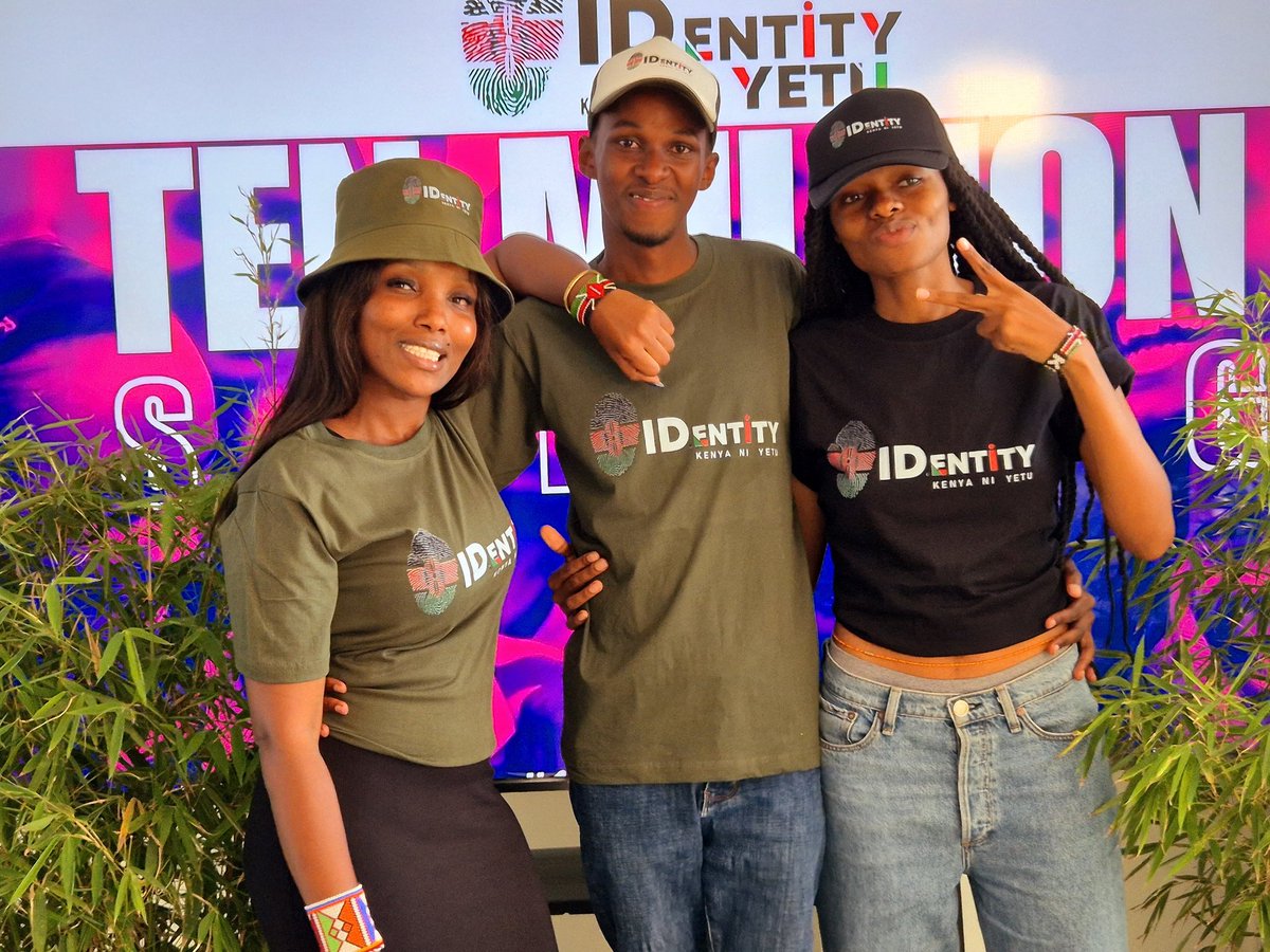 dancan_onyango1's tweet photo. Hey, @KelvinSaitotiN, is that you?

Hii IDentity ni Power kweli 😊.

Well done. Well done. Well done.

I can't wait to see your team take this campaign to your peers all around the country, both online and offline.

#IDentityYetu #KenyaNiYetu 

@Nyamisa_Chela @cynthiaZion1 https://t.co/nMkJJHlXjk
