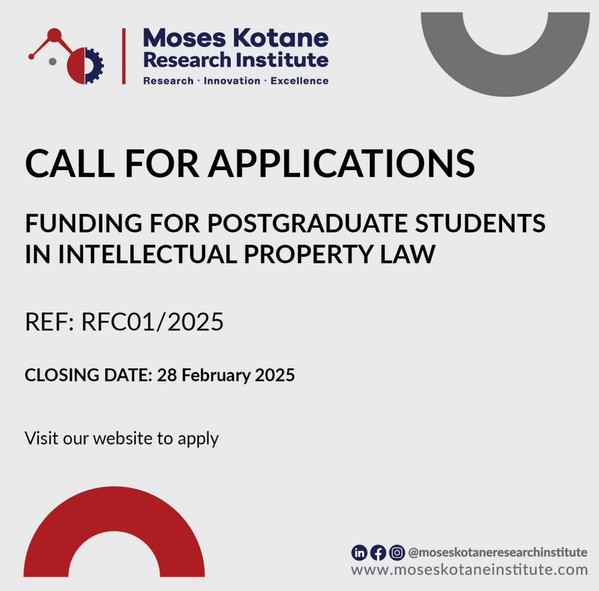Moses Kotane Research Institute tweet media