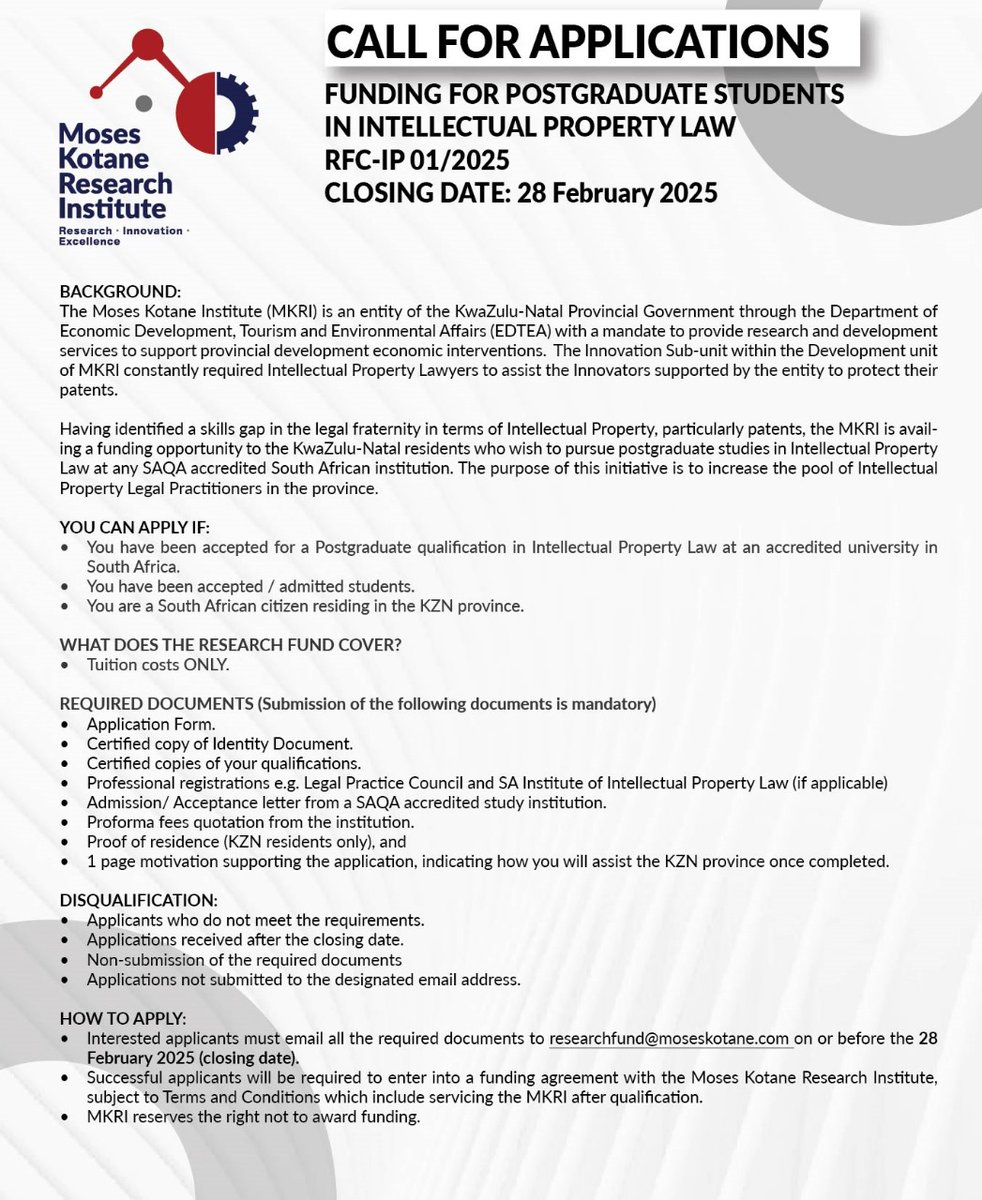 Moses Kotane Research Institute tweet media