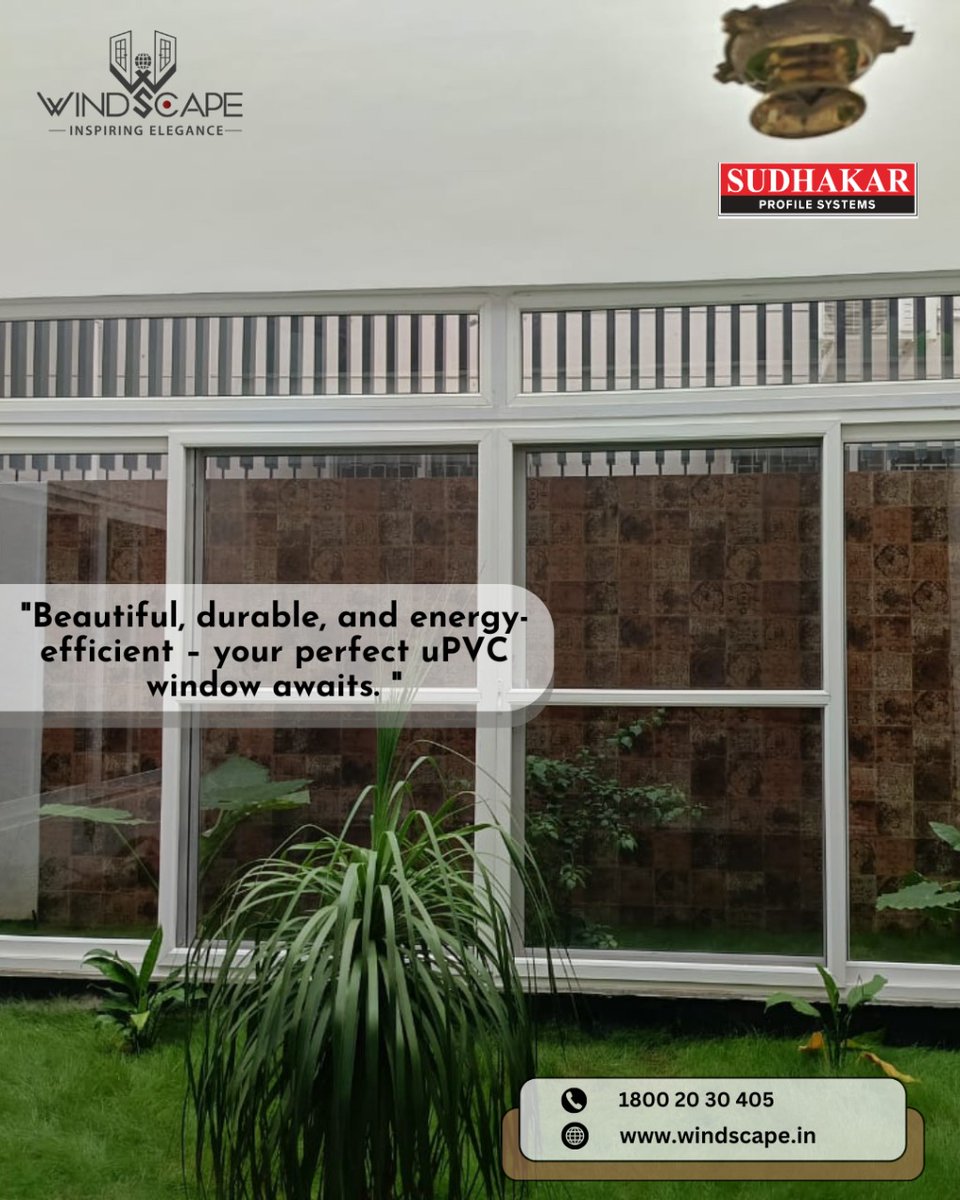 WindscapePvtLtd's tweet photo. Beauty, durability, and energy efficiency meet engineering excellence. Windscape: uPVC &amp; Aluminium, perfected."
📞 1800 20 30 405 | 🌐 https://t.co/pqvEXwCT8d
Brought to you by @Windoorstech LLP
#Windscape #AluminiumWindows #UPVCWindows #SystemAluminium #CardinalAluminium https://t.co/lKJ12mcf5x