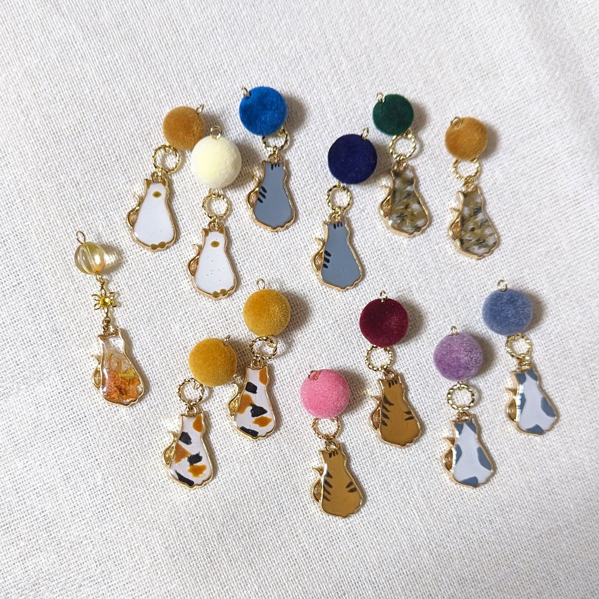 ituki_handmade's tweet photo. 猫🐾

#ハンドメイドアクセサリー
#猫の日 https://t.co/mIAc9l0cEY