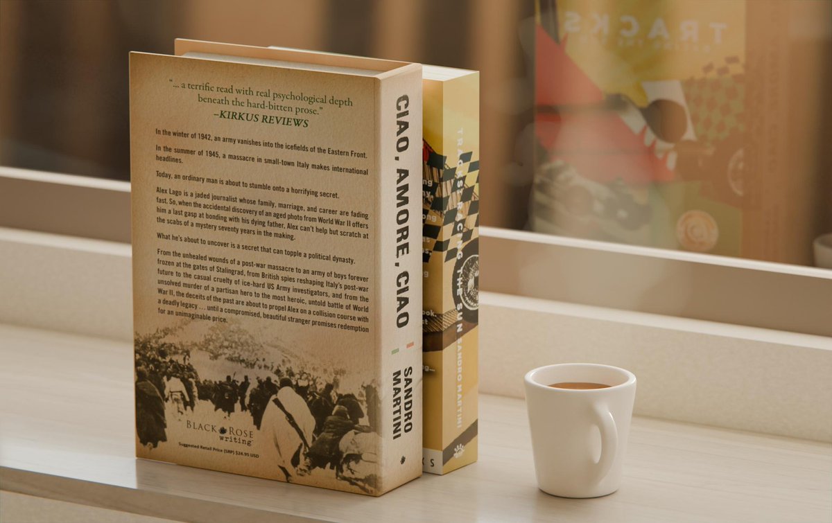 In pre-order now. A book of regret, war, set in Italy and Ukraine, and based on a true story.