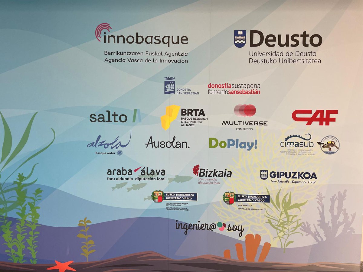 IngDeusto's tweet photo. Eskerrak eman nahi dizkiegu #FLLEuskadiko babesle eta laguntzaileei ere, Donostiako egoitzan.@Innobasque @MultiverseQC @BasqueWater @GrupoAUSOLAN #CAF #Doplay! @SaltoSystems #CIMASUB @DonostiakoUdala @FomentoSS @Gipuzkoa @Araba @Bizkaia  @Gob_eus @Ingeniera_soy https://t.co/wUDXlwXvkW
