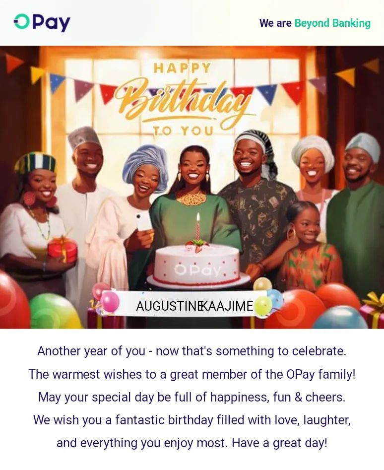AustinKaajime's tweet photo. Thank you @OPay_NG https://t.co/Ts5noGb9pS