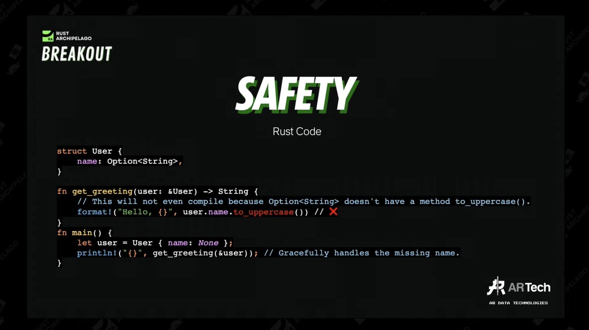 _ardata_'s tweet image. 📷 @_ardata_  is live at Rust Archipelago—bringing cutting-edge solutions to the forefront.

One of our developers, Dan is leading a breakout activity of Rust now! 

Watch here: youtube.com/live/KUjJJDyxZ…

#RustArchipelago #ChainAcademy