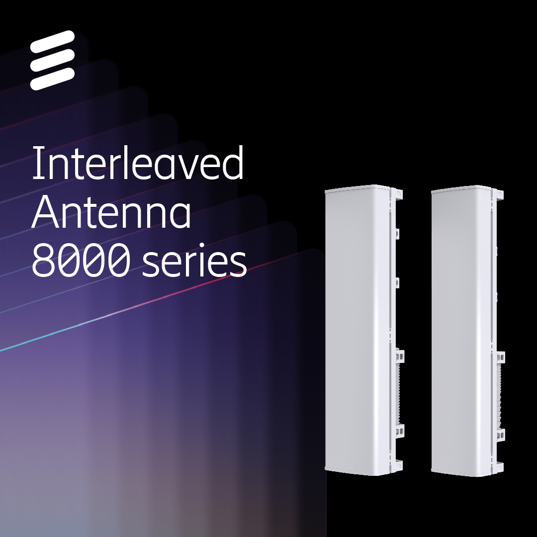 Ready to boost performance 💪 with reduced site footprint? 🐾

Say hello to the next generation Ericsson Interleaved Antenna 8000 series! 👋

Combining low-band FDD with #MassiveMIMO TDD and FDD in one - for high-performing, programmable networks. More: m.eric.sn/zE9v50UYnzy