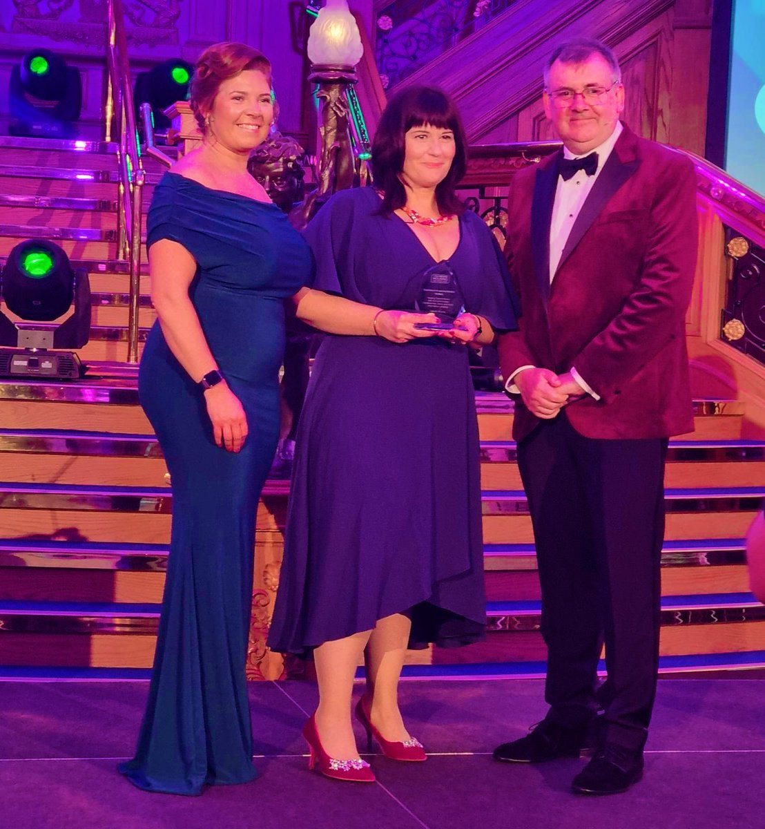KGilly9's tweet photo. So delighted to see great work recognised at @CIHNI #allirelandhousingawards Best Comms Campaign and Best Activities for older people. Massive well done to everyone in the room for all they do in 🏡🏡 https://t.co/DrqQzfhK8z