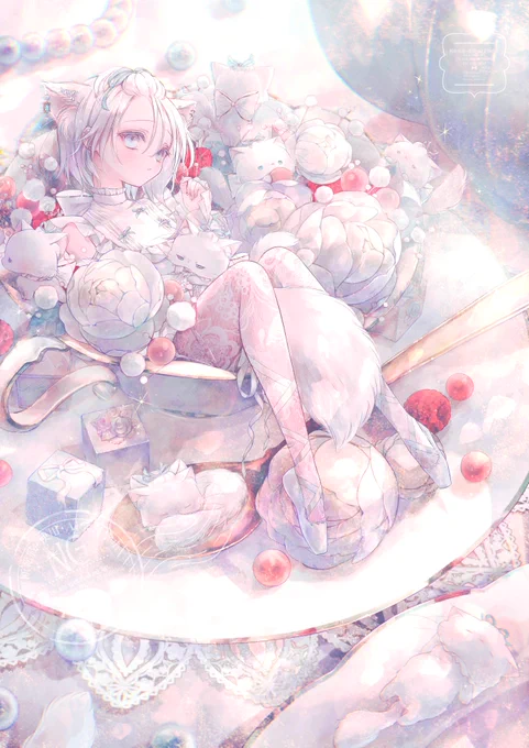 𝕥𝕖𝕒𝕔𝕦𝕡 𝕔𝕒𝕥#猫の日 #にゃんにゃんにゃんの日 