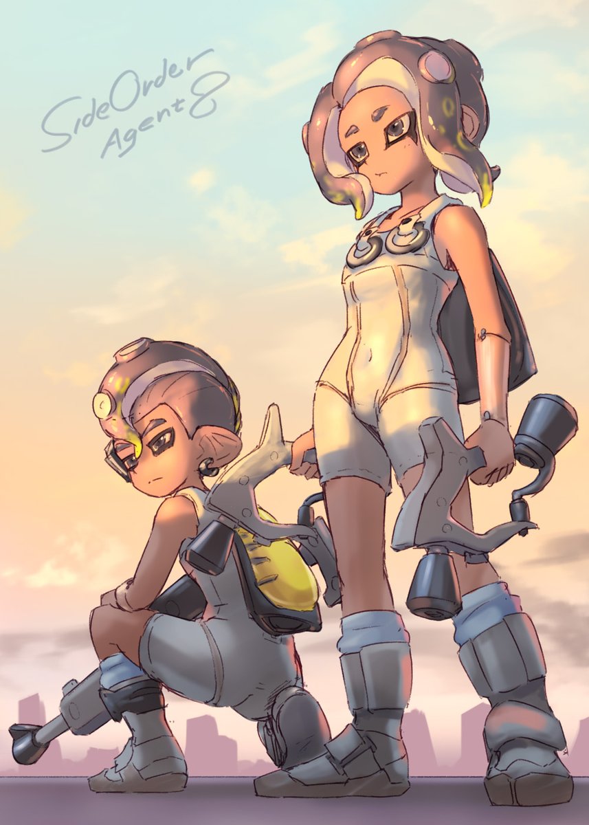 サイドオーダー1周年記念 過去イラスト再掲です 