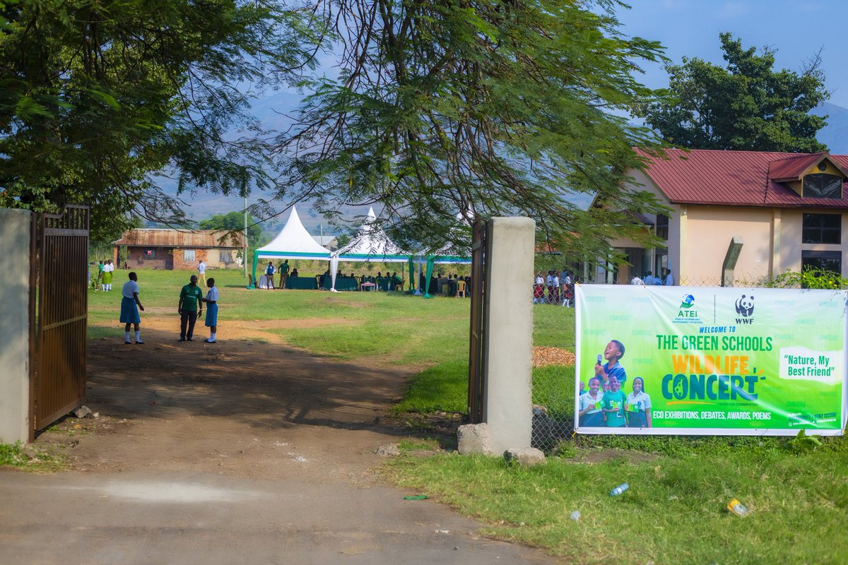 EkkulaAwardsUg's tweet photo. The Green Schools #WildlifeConcert, a sister initiative under @ATEIUg is currently happening in Kasese District. 35 schools from RMNP Buffer zone are represented.
This event aims to promote environmental awareness & wildlife conservation through music & entertainment.
#ATEI https://t.co/WWgH3B046L