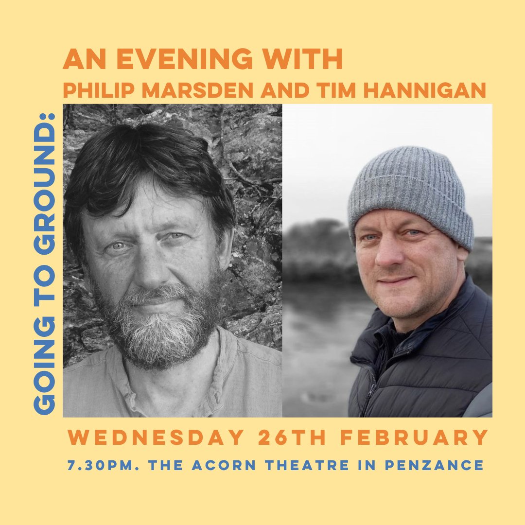 Tim Hannigan (@tim_hannigan) on Twitter photo Coming up next week, I'll be chatting to <a href="/philip1marsden/">Philip Marsden</a> at <a href="/AcornPZ/">The Acorn</a> about Cornwall, journeys and writing, and his brilliant new book, Under a Metal Sky. Proceeds to support the magical <a href="/morrablibrary/">The Morrab Library</a>. Apparently only a few tickets left, so grab 'em quick!
theacornpenzance.com/events/going-t… Coming up next week, I'll be chatting to <a href="/philip1marsden/">Philip Marsden</a> at <a href="/AcornPZ/">The Acorn</a> about Cornwall, journeys and writing, and his brilliant new book, Under a Metal Sky. Proceeds to support the magical <a href="/morrablibrary/">The Morrab Library</a>. Apparently only a few tickets left, so grab 'em quick!
theacornpenzance.com/events/going-t…