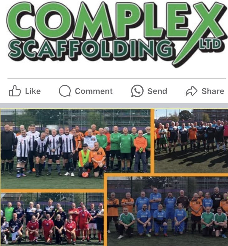 ClubMaulden's tweet image. Our sponsors for our March Mini Tournament. complexscaffolding.com