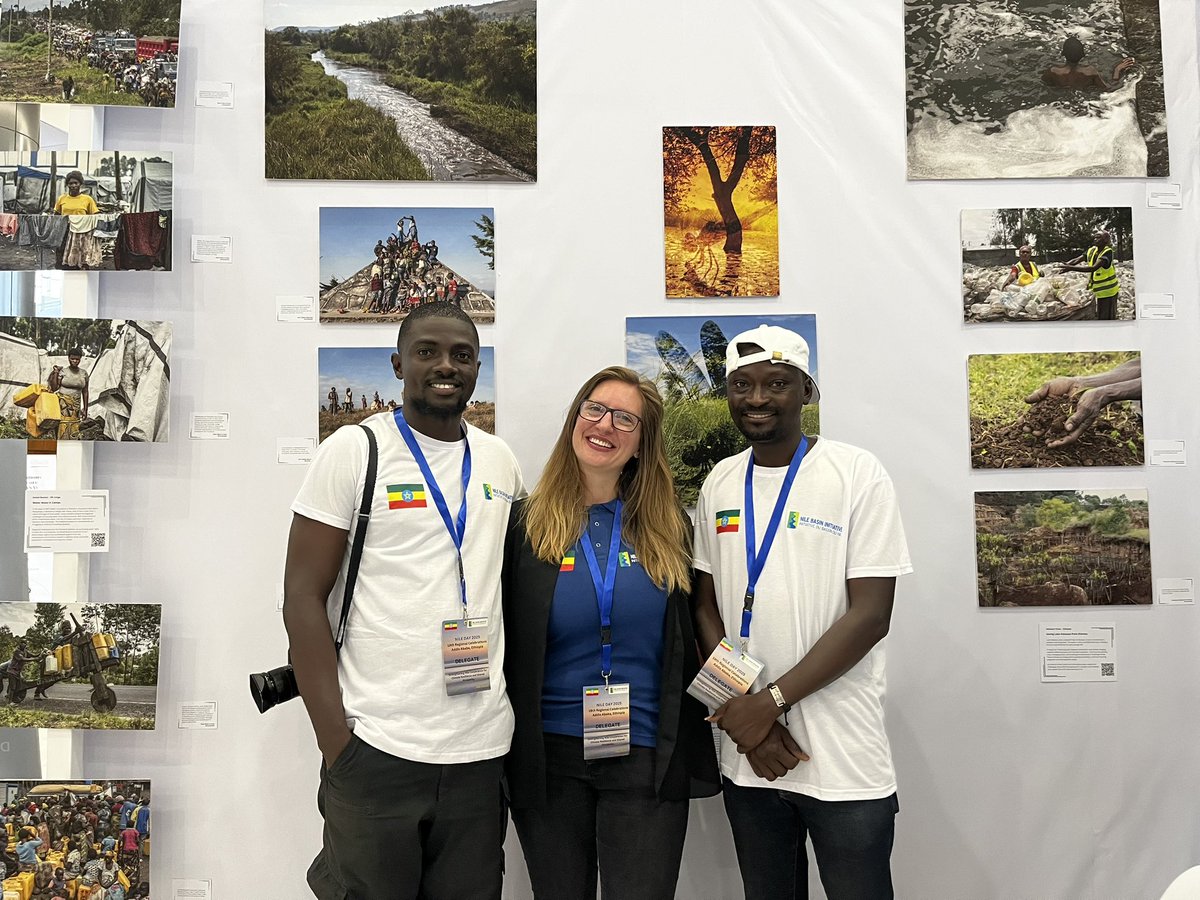 Nitchandrou's tweet photo. The photo exhibition in Addis Ababa on the Nile Day Celebration . #nileday #everydaynile #photoexhibation
https://t.co/4IMSWyumry https://t.co/tTjmmb9wUu