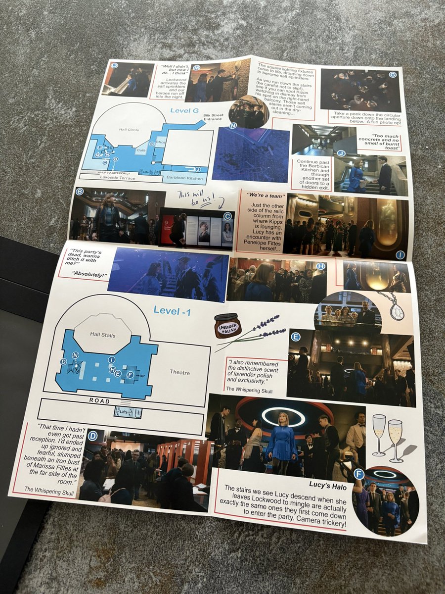GeorgesGazette's tweet photo. A quick shout out to the whole GG team now that many (not all) of the cats are out of the bag. The tour souvenirs were maps detailing the routes and sight. I’ll post specific credits next week. 1/2
#LockNationMeet3
#SaveLockwoodandCo https://t.co/3QHWhdunL9
