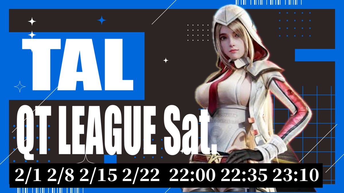 《TAL LEAGUE DAY4》

嵐の半島 3連戦 ポイント制

試合時刻 22:00 22:35 23:10

------------------------
🥇RaveXn 131pt
🥈∅ne0ff Jr 130pt
🥉Guilty 118pt
------------------------

【URL】YouTube
youtube.com/live/GDZeZKkBQ…