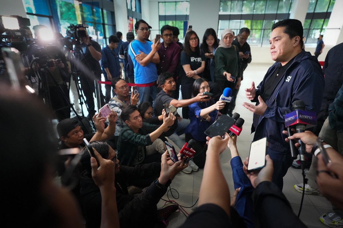 Erick Thohir tweet media