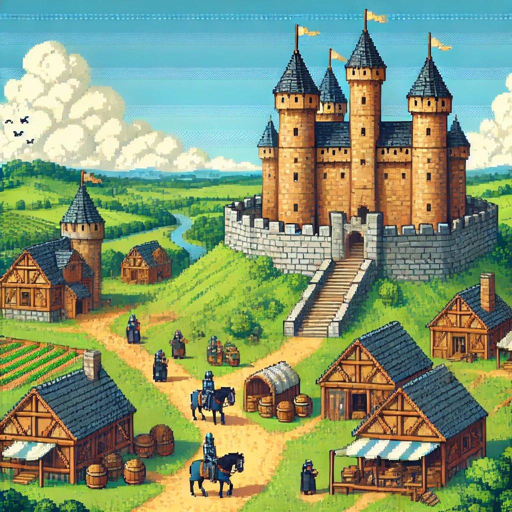 RealmsMedieval's tweet photo. Hear ye, hear ye! Medieval Realms shall soon open its gates! Will ye rise as a hero or fall into oblivion? ⚔️🏰 https://t.co/aiq0SEFH4L