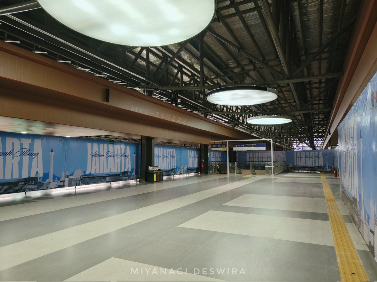 MiyanagiDeswira's tweet photo. New Tanah Abang Station.

.

Impresi pertama, foto &amp; penjelasan lengkap mungkin nanti, lagi kurang fit 😅 https://t.co/sskvBfRlG2