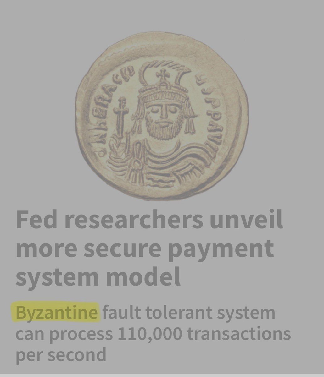 LeviCryptoGuy's tweet photo. 🚨 FEDERAL RESERVE ENDORSES BFT, SOLIDIFYING $XRP, $XLM & $HBAR IN SECURE PAYMENTS! 🚨  

The Federal Reserve has officially recognized the efficiency and scalability of Byzantine Fault Tolerant (BFT) consensus models in a newly released research paper on secure payment systems. ✅  

This is a major validation, as BFT models—particularly Byzantine Agreement-based mechanisms—offer the highest level of security and scalability for distributed networks. 🎯  

#XRP, #XLM, and #HBAR all implement variations of Byzantine Fault Tolerance, as confirmed by official documents. 🔑  

The Fed’s research highlights that BFT outperforms other consensus mechanisms like Proof of Work (PoW) and Proof of Stake (PoS)—making it the optimal choice for fast, secure financial transactions. 💎  

Notably, not all cryptocurrencies utilize BFT, yet the Federal Reserve has specifically studied and validated its advantages. 🙇‍♂️  

Additionally, XRP, XLM, and HBAR are ISO 20022-compliant, aligning them with international financial messaging standards—further reinforcing their suitability for integration into Federal Reserve payment systems. 🔒  

This research serves as direct confirmation that these assets are positioned as leading contenders for the future of secure, high-speed financial transactions. 🤝