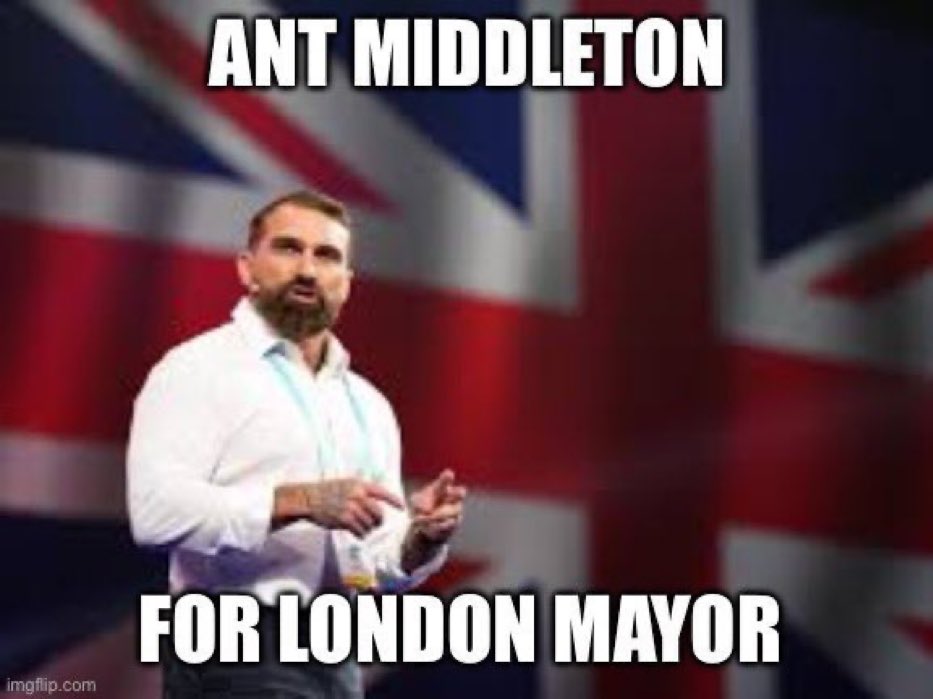 ReformDaily_'s tweet image. 🔥 Ant Middleton: “I will be Mayor of London, let me reassure you! It is truly only a matter of time… I will not rest until London is ours again.” 🫡🇬🇧

Change is coming. Are you ready?

#London @antmiddleton #LondonMayor