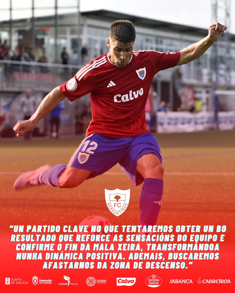 BerganFC's tweet photo. 𝐏𝐑𝐄𝐕𝐈𝐀 | 🗣️🎙️ 

As 𝐩𝐚𝐥𝐚𝐛𝐫𝐚𝐬 do míster e @AngelBastos2 antes de visitar áo @CDLaredo hoxe ás 18:30. 

🏟️ San Lorenzo

#LaredoBergan | #SegundaFederación
#ForzaBergan 🔴🔵 https://t.co/20equn5fln