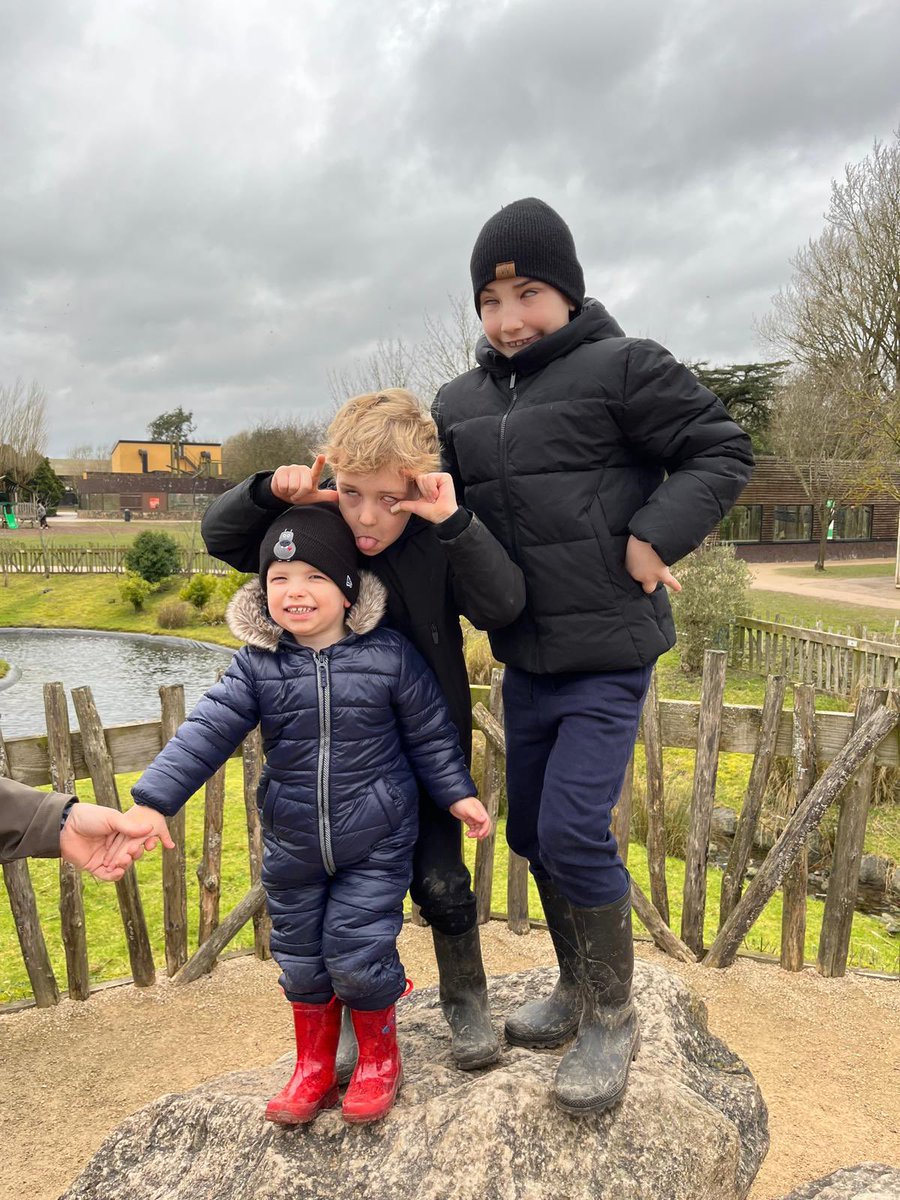 JackShuttlewood's tweet photo. I’m not a massive fan of the Zoo but the boys love it. Great day out yesterday despite the rain! https://t.co/8kznXNoTYH