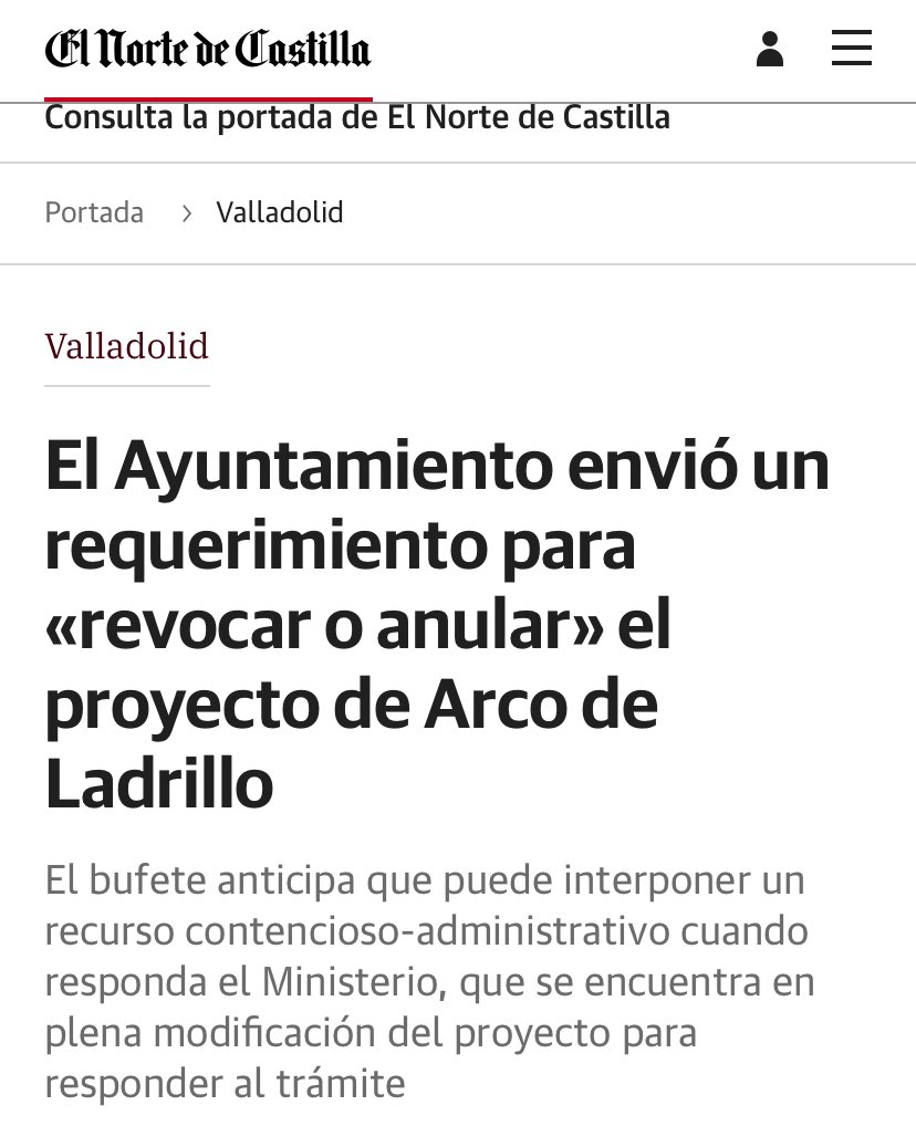 VaProyecta's tweet image. Si el ayuntamiento ha gastado dinero público en frenar la inversión más importante de la ciudad en este siglo es motivo para que haya dimisiones. 

Y ya no es la primera inversión que se frena.