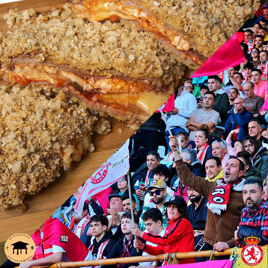 CyDLeonesa's tweet image. ¡¡El @BAsturleones te invita a comer!! 😍

Si quieres ganar un cachopo para dos personas, tan solo debes de seguir estos sencillos pasos:

➡️ Da ❤️ y 🔁 a esta imagen
➡️ Sigue al Bodegón y a la @CyDLeonesa 
➡️ Comenta con quién irás a comerlo

#AúpaCultu