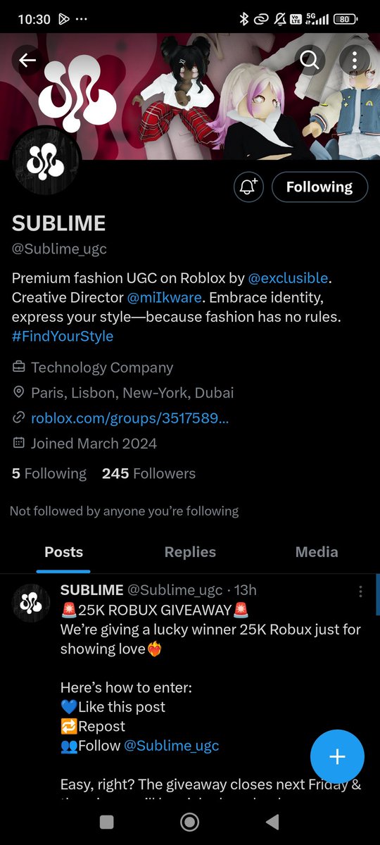 Its_Notsole's tweet photo. @Sublime_ugc Done! https://t.co/z12BMkdtex