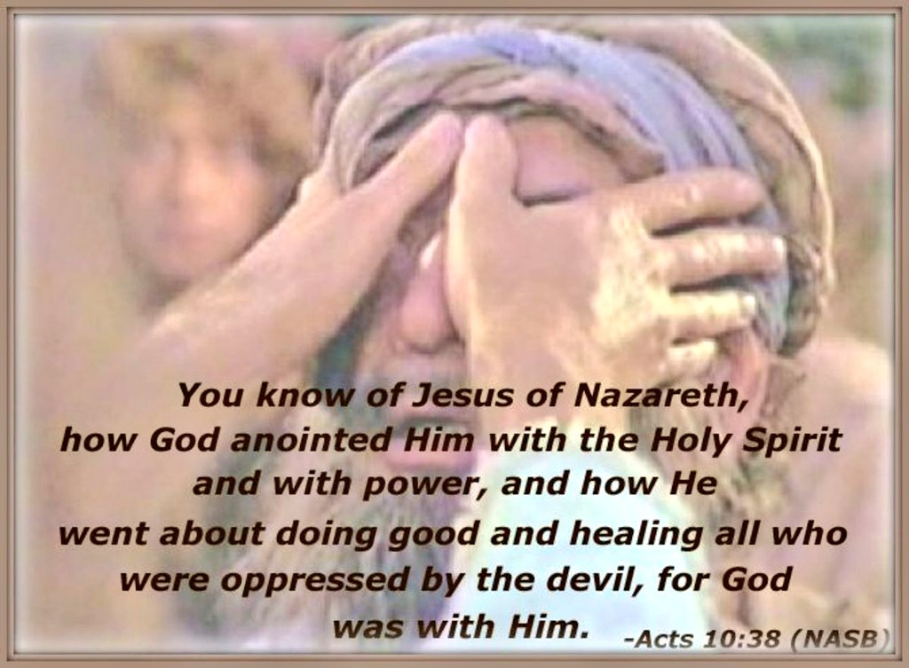 4showuright's tweet photo. Jesus Healed Me!
📖 36 #TheWord, which God sent #COI, #preaching #peace thru Jesus Christ— #HeisLordofall—
📖 37 that Word you know, which was proclaimed thru out all Judea, and began from Galilee after the baptism, which John preached:
📖 38 How God anointed Jesus of Nazareth, https://t.co/EvIiEbx77a