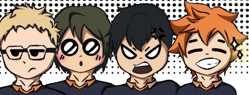_artrabbit's tweet image. Little late to the game but the squad showed up

#Haikyuu