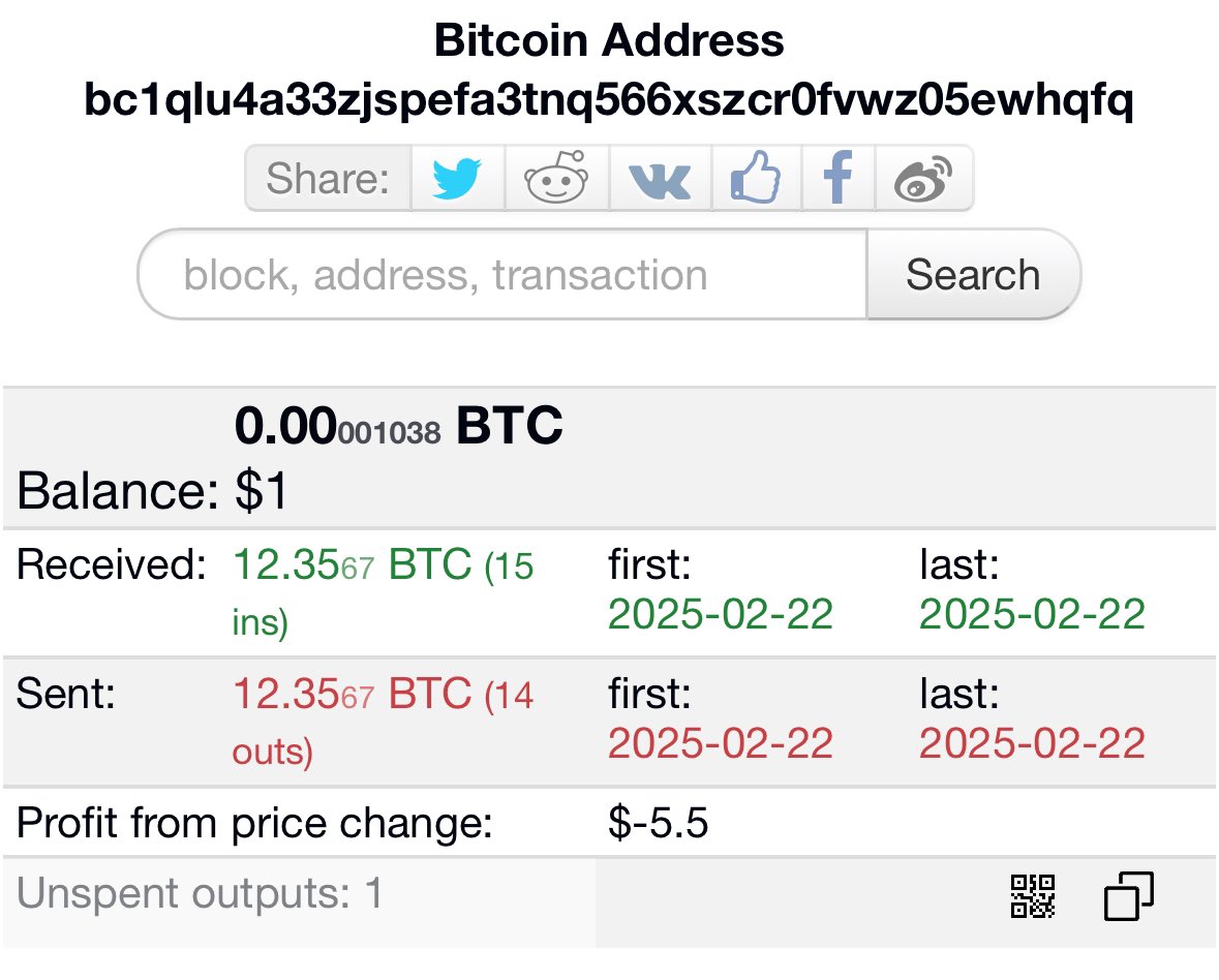 JUST IN: 🇰🇵 North Korea’s Lazarus Group is moving stolen ETH from ByBit to Chainflip to convert to BTC.

Chainflip says it has limited some frontend services but can’t fully block transactions as a decentralized protocol. 

Over $1.1M in ETH has already been converted.