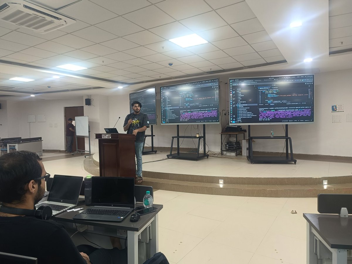 nullvja's tweet photo. Hands-On Session with Geet Hirawat!🔥

Attendees are getting practical experience in securing AI pipelines with real-world MLOps security implementations.

An interactive, knowledge-packed session! 🚀

#MLOps #CloudSecurity #AI #CyberSecurity #LLMSecurity #HandsOn #NullCommunity https://t.co/MoF3LZxGYv