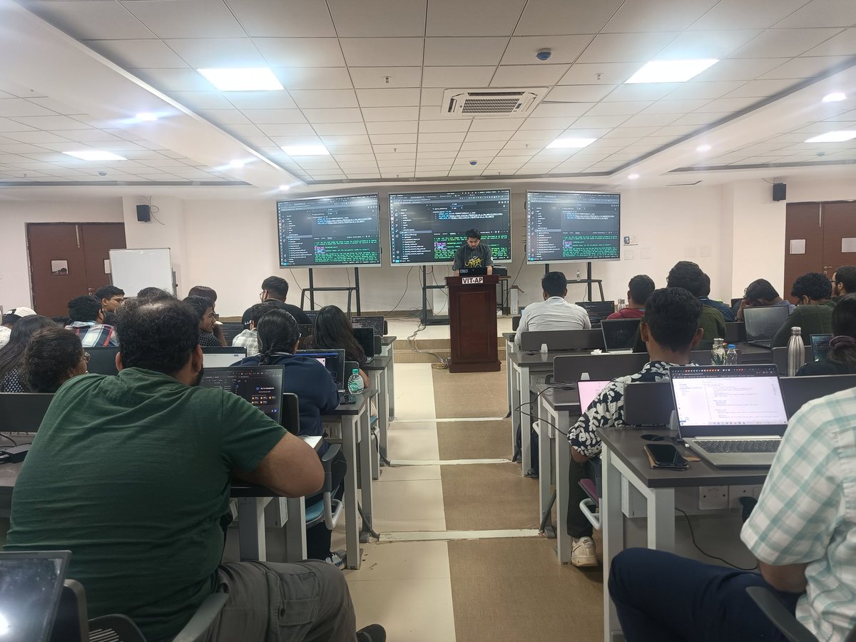 nullvja's tweet photo. Hands-On Session with Geet Hirawat!🔥

Attendees are getting practical experience in securing AI pipelines with real-world MLOps security implementations.

An interactive, knowledge-packed session! 🚀

#MLOps #CloudSecurity #AI #CyberSecurity #LLMSecurity #HandsOn #NullCommunity https://t.co/MoF3LZxGYv