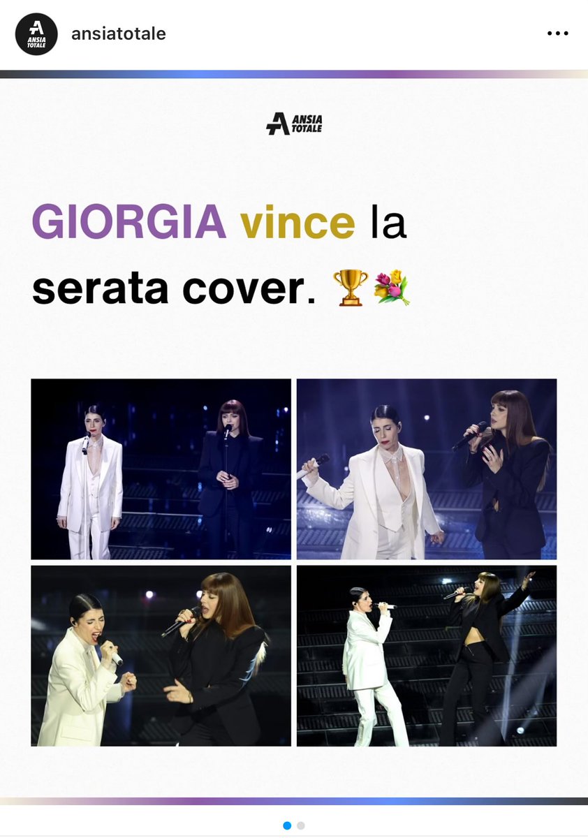 no complimenti veramente all’algoritmo di instagram sempre sul pezzo, molto attuale direi