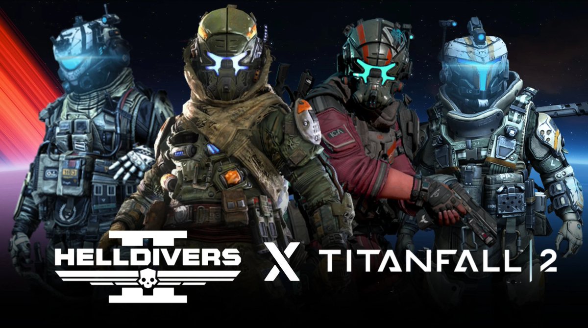 HelldiversAlert's tweet image. The perfect collab I’ve always imagined. #Helldivers2