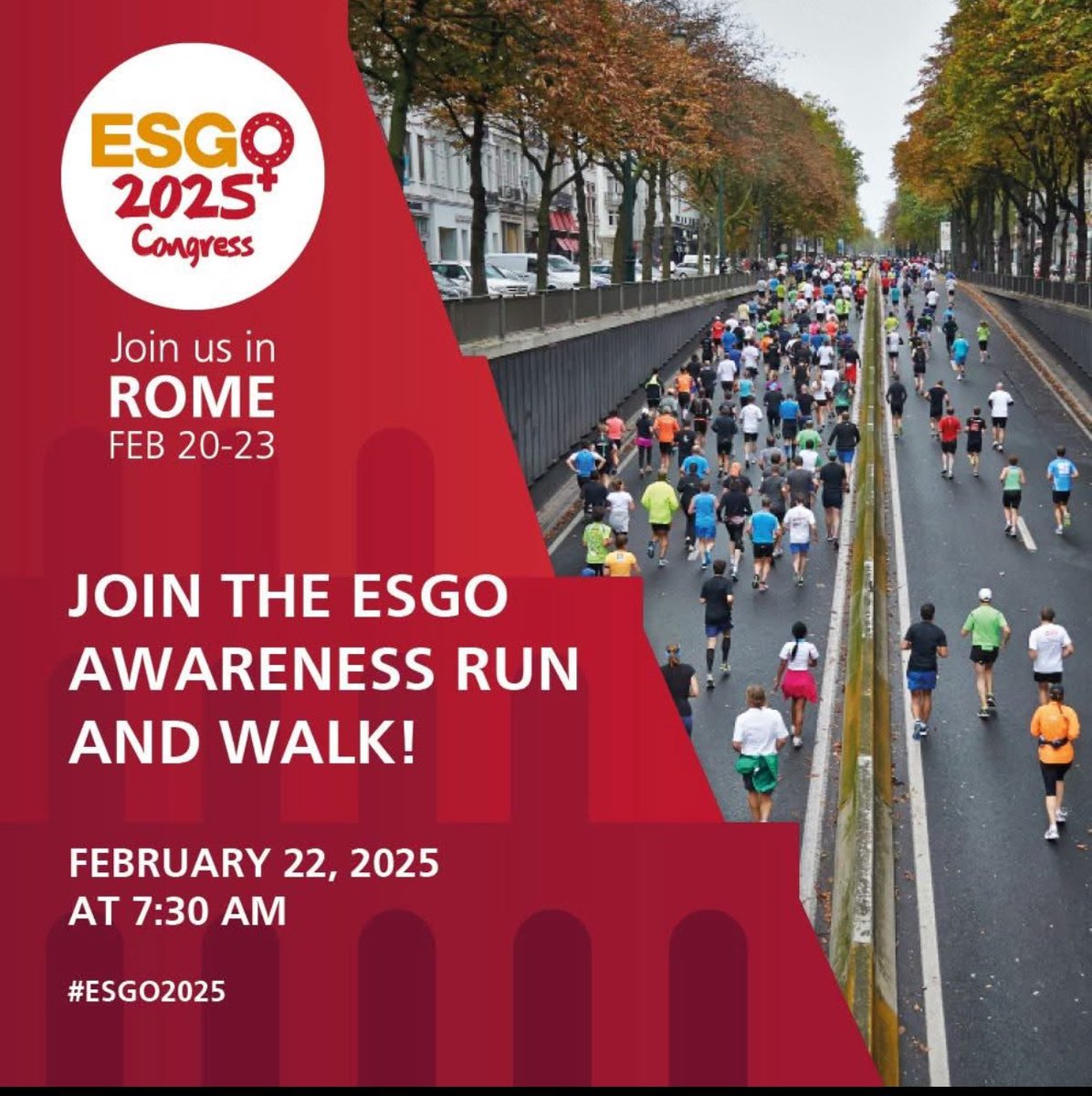 ArcagyGineco's tweet photo. 🏃🏻💪Ce matin ARCAGY-GINECO participait à la @ESGO_society Run & Walk pour soutenir la recherche et les patientes en arborant fièrement les couleurs d'@ImagynAsso !
Félicitations à eux ! 👏
#esgo #run #imagyn https://t.co/3n2GvAkiV5