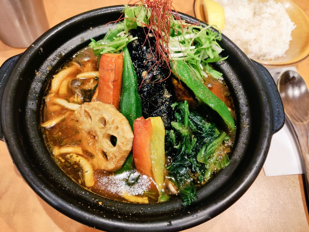 msaito_tfm894's tweet photo. うまい @MatsumotoCurry
#松本市 #梓川 #スープカリーのお店メラ #松本カリーラリー #HighFiveCoffee #HelloSundayMorning #テイクアウト https://t.co/GfW9f2Qdm6