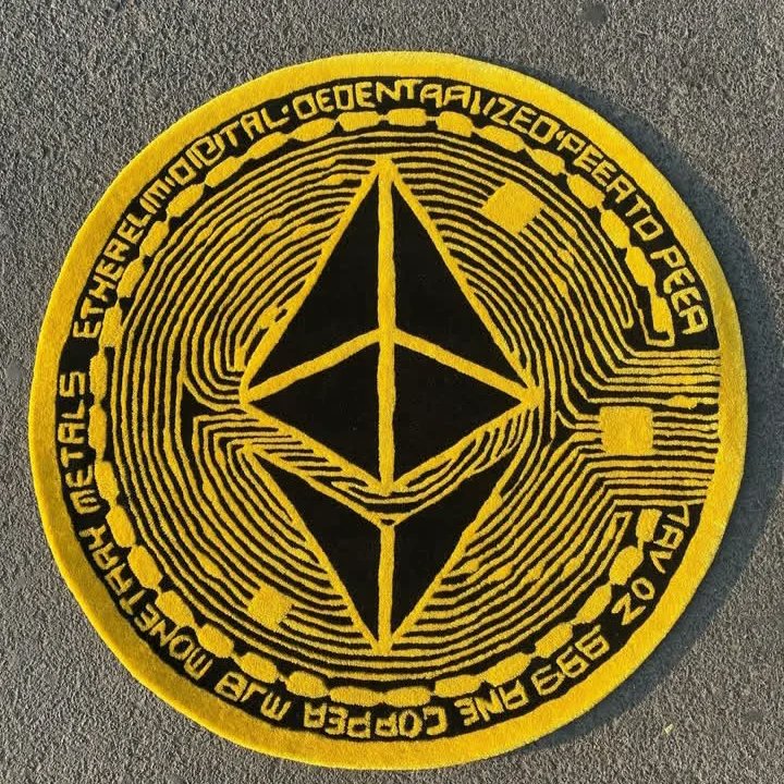 The_rugpilot's tweet photo. The Ethereum Rug 🪙

We gave this one a shot for our crypto fans and we are delighted by the outcome. The details speak for themselves💯

Don't worry you won't be paying 30% tax on these and you can HODL through it as well. 🤭

We leave it to you guys to PUMP this rug. https://t.co/IXc3wDsgtl
