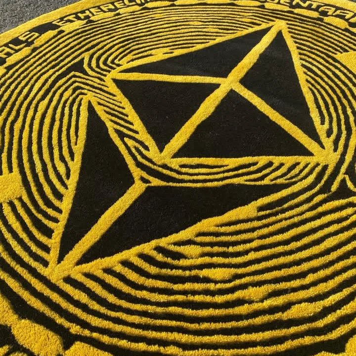 The_rugpilot's tweet photo. The Ethereum Rug 🪙

We gave this one a shot for our crypto fans and we are delighted by the outcome. The details speak for themselves💯

Don't worry you won't be paying 30% tax on these and you can HODL through it as well. 🤭

We leave it to you guys to PUMP this rug. https://t.co/IXc3wDsgtl