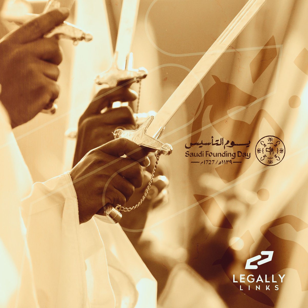 LegallyLinks's tweet photo. في يوم التأسيس، نحتفي بتاريخٍ مجيدٍ وإرثٍ عريقٍ يمتد لأكثر من ثلاثة قرون. 📜 🇸🇦✨
هي ذكرى الاعتزاز بجذورنا الراسخة، ومسيرة النماء التي لا تتوقف.✨🇸🇦✨

كل عام وبلادنا تنبض بالمجد والعزة! 💚🇸🇦✨📷

#السعودية
#SaudiFoundingDay  
 #يوم_التأسيس📷🇸🇦
#Legallylinks https://t.co/8SbfZSCw9E