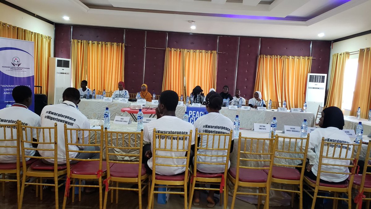 HlhfFoundation's tweet photo. Pictorial highlights of participants at the Peacebuilding event organized by Human Light Humanitarian Foundation, showcasing engaging discussions, and collaborative efforts at the program. https://t.co/i1bFhrA2oP