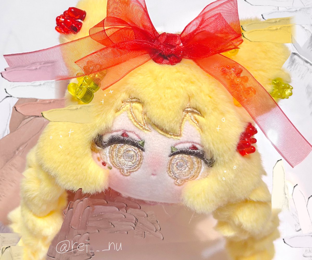 リボンとか途中だけどおうち探しの子こんな感じです〜🧸💛