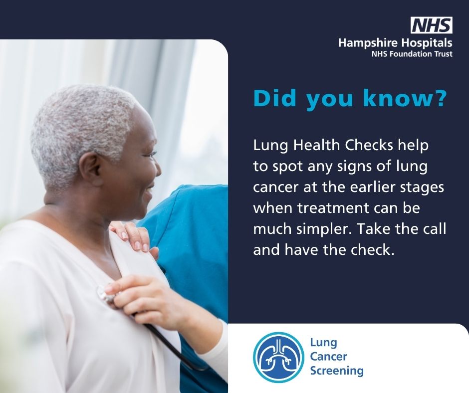 Did you know lung cancer is the UK’s biggest cancer killer? Often symptoms don’t show until a later stage. Lung health checks help us identify lung cancer early, when it’s more treatable.  To find out more visit bit.ly/4hIqlxE