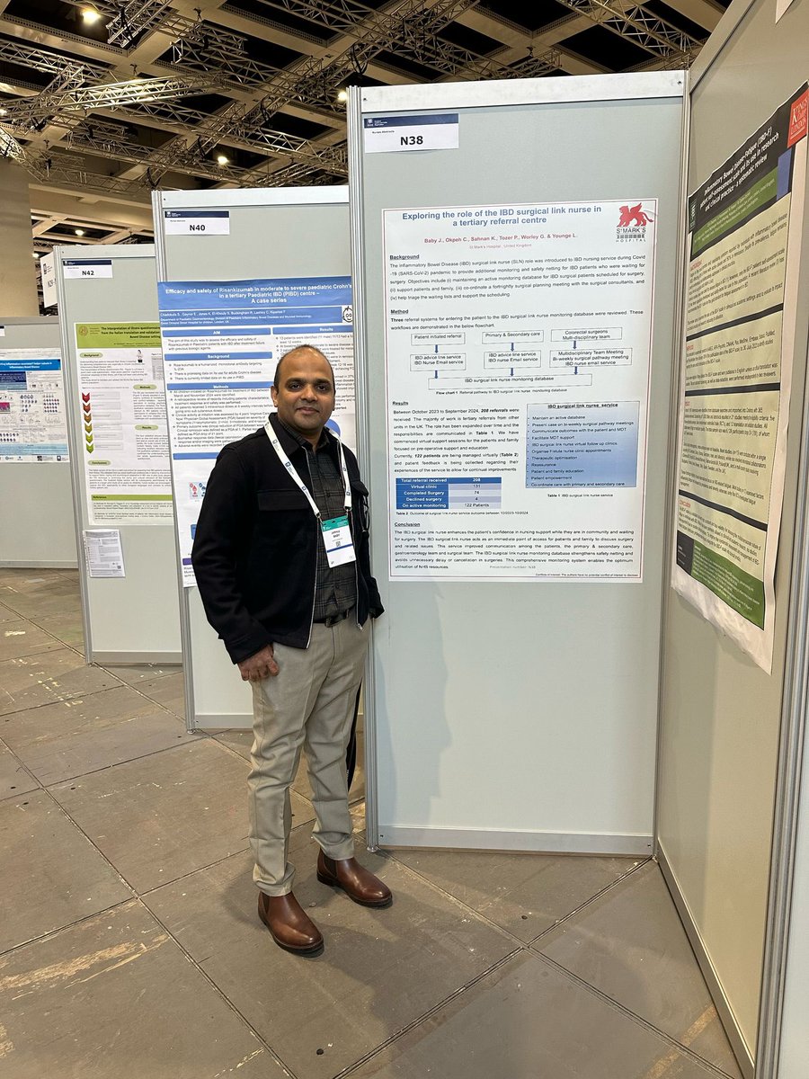 LisaYounge2's tweet photo. Fantastic few days with this bunch from #teamibd at @BowelsOfStMarks showcasing the MDT in action to improve patient care and experience. From transition to surgery with some oral iron and home FCP tests along the way! #ECCO2025 https://t.co/W3RnXlht0j