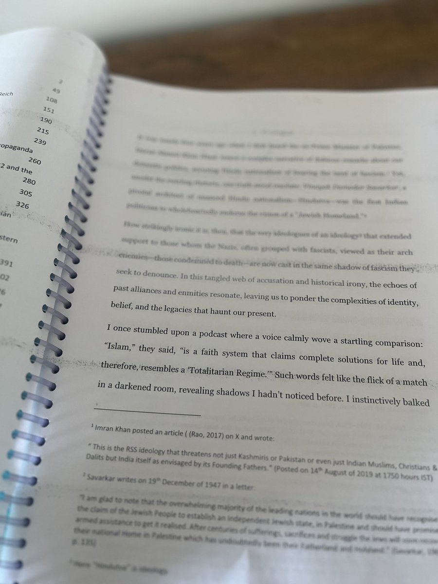 Aabhas24's tweet photo. The myth crumbles—Hitler: The Proclaimed Messiah of the Palestinian Cause.

A colossal undertaking—700 pages, 2 lakh words, and 1,000 sources spanning German, British, and American archives.

With the grace of Bhagwan Shri Ram, the blessings of my elders, and your unwavering support, the draft manuscript is complete. Pre-orders open soon.

A special thanks to @ImranKhanPTI—his 2017 tweet linking #Hindutva to Nazism set me on this path. The vitriol spread by his ilk, echoed by many even in India, pushed me deeper into the labyrinth of Nazi and Fascist connections. What I unearthed was the exact opposite of their claims.

Hitler was venerated in the Arab world, hailed as an Imam, a Prophet, a savior. He clasped hands with Arab leaders, conspiring to exterminate Jews in Palestine. Nazism and Fascism were not just European ideologies—they became the fertile ground from which the Muslim Brotherhood, Qutubism, Al-Qaeda, Hamas, Hezbollah, ISIS, and other terror outfits sprouted.

But the deeper I dug, the clearer a forgotten truth became—Palestine, through the tides of time, has always been Jewish land. Empires rose and fell, conquerors came and went, but the Jewish claim to the land remained unbroken, etched in history like an unyielding script on ancient stone.

This book unveils it all. Stay tuned.