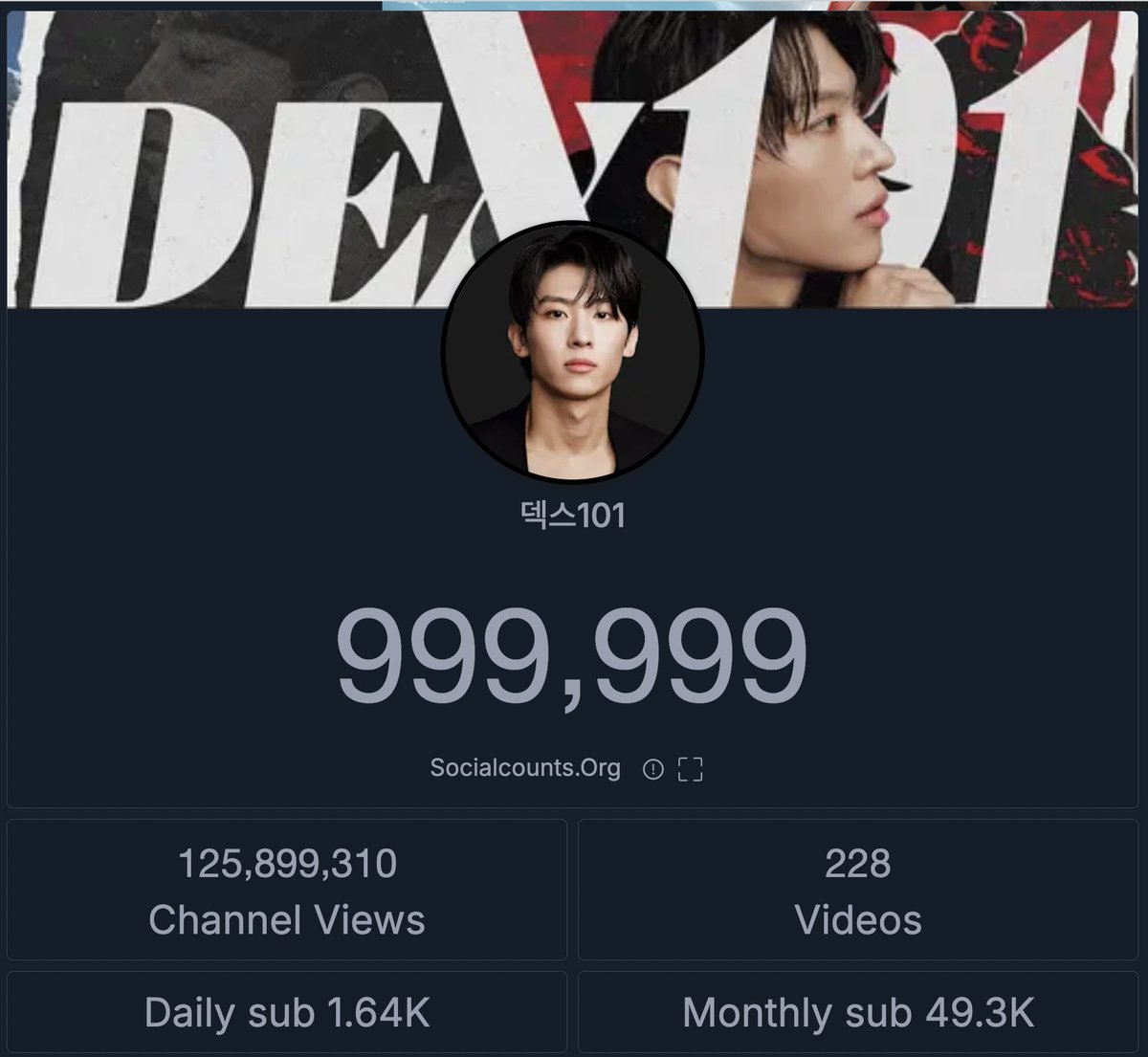 HoneyBee_Z7_Dex's tweet photo. 김진영 Kim Jin Young #덱스 #DEX💕 https://t.co/pIF48rdmTw
@Dex101
250222 @ 18:55 KST
going #1M !!!💕#GoldenButton https://t.co/CmEBbsx95T