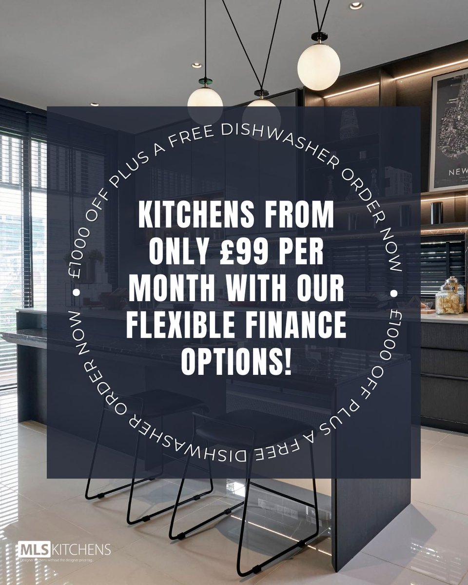 MLS Kitchens (@mlskitchens) on Twitter photo Getting your dream kitchen couldn’t be easier! Enjoy a FREE home design visit, kitchens from just £99 per month with our flexible finance options, plus £1000 off and a FREE dishwasher when you order now!
#mlskitchens #designerkitchens #openliving #bespokekitchens #kitchen Getting your dream kitchen couldn’t be easier! Enjoy a FREE home design visit, kitchens from just £99 per month with our flexible finance options, plus £1000 off and a FREE dishwasher when you order now!
#mlskitchens #designerkitchens #openliving #bespokekitchens #kitchen